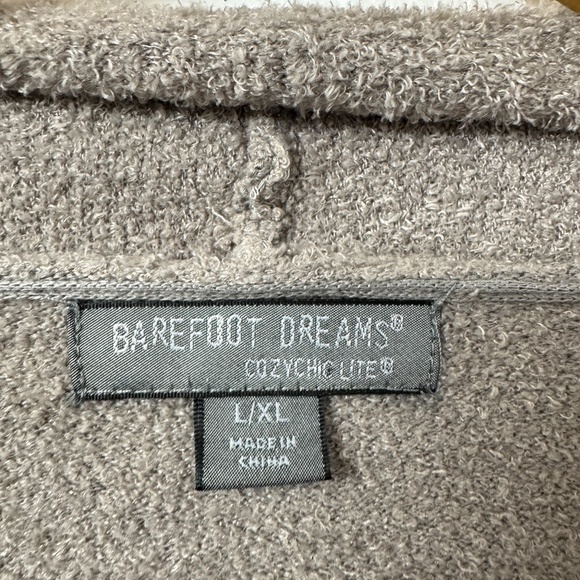 Barefoot Dreams Calypso Ombre Open Front Womens Cardigan Gray Black Cozy Knit XL - Picture 3 of 9